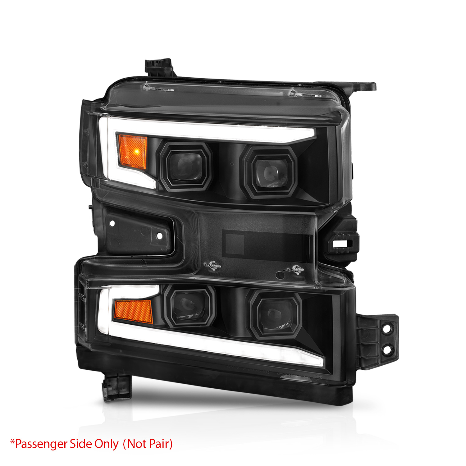 ANZO USA LED Projector Headlight 111566-R