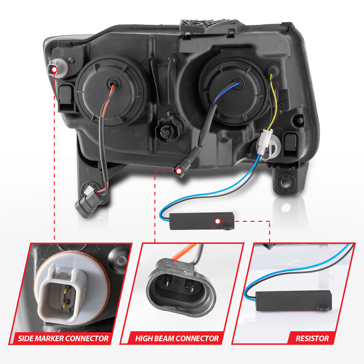 ANZO USA Projector Headlight 111568