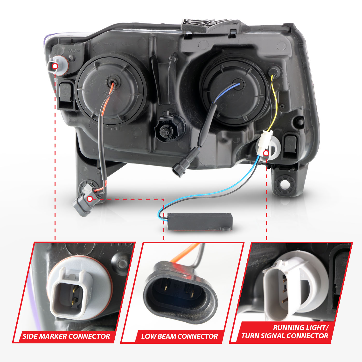 ANZO USA Projector Headlight 111568