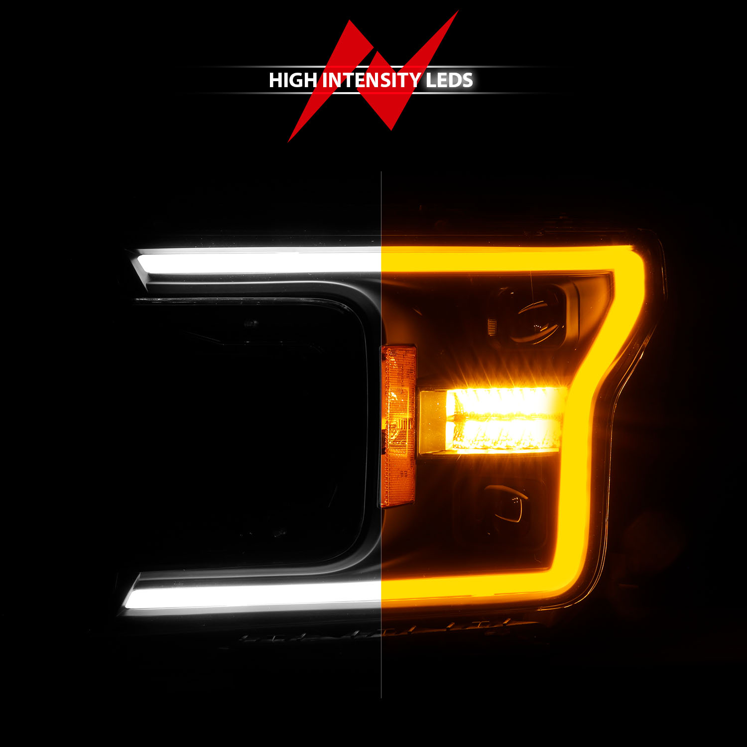 ANZO USA LED Projector Headlight 111570