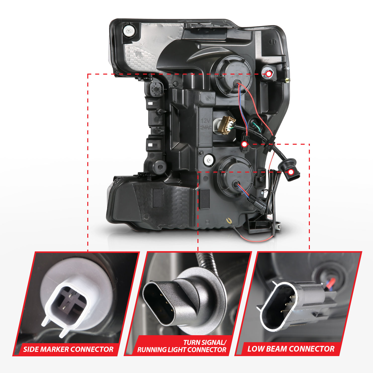 ANZO USA LED Projector Headlight 111578