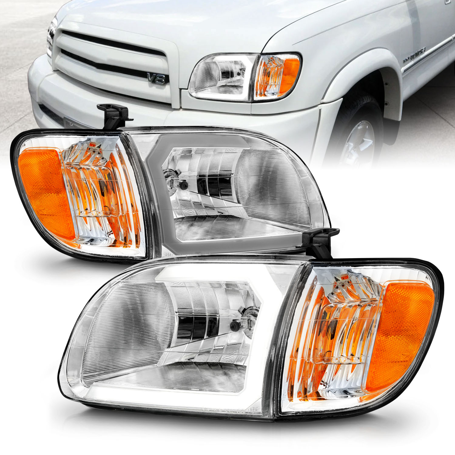 ANZO USA Crystal Headlight 111580