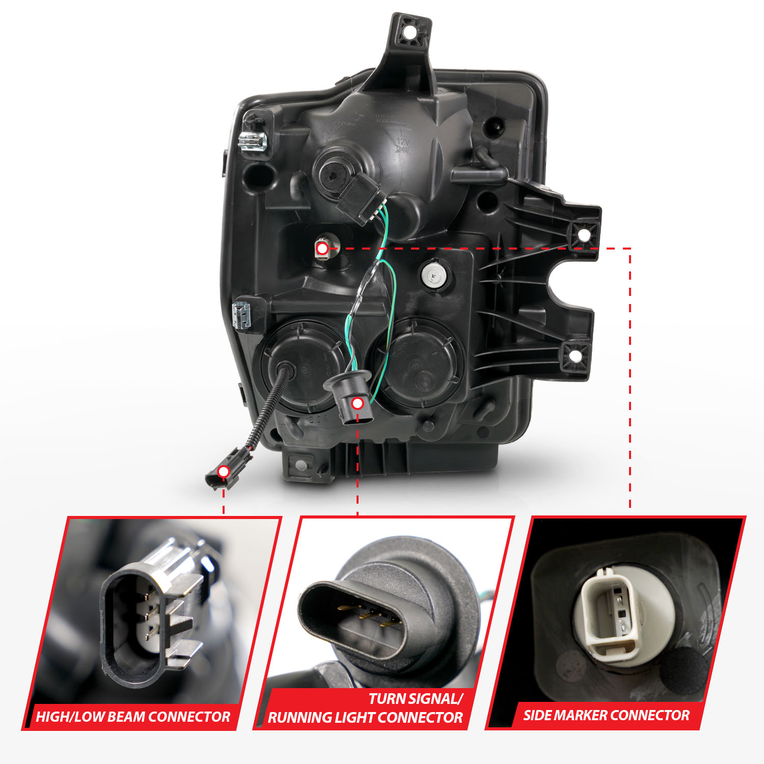 ANZO USA Projector Headlight 111587