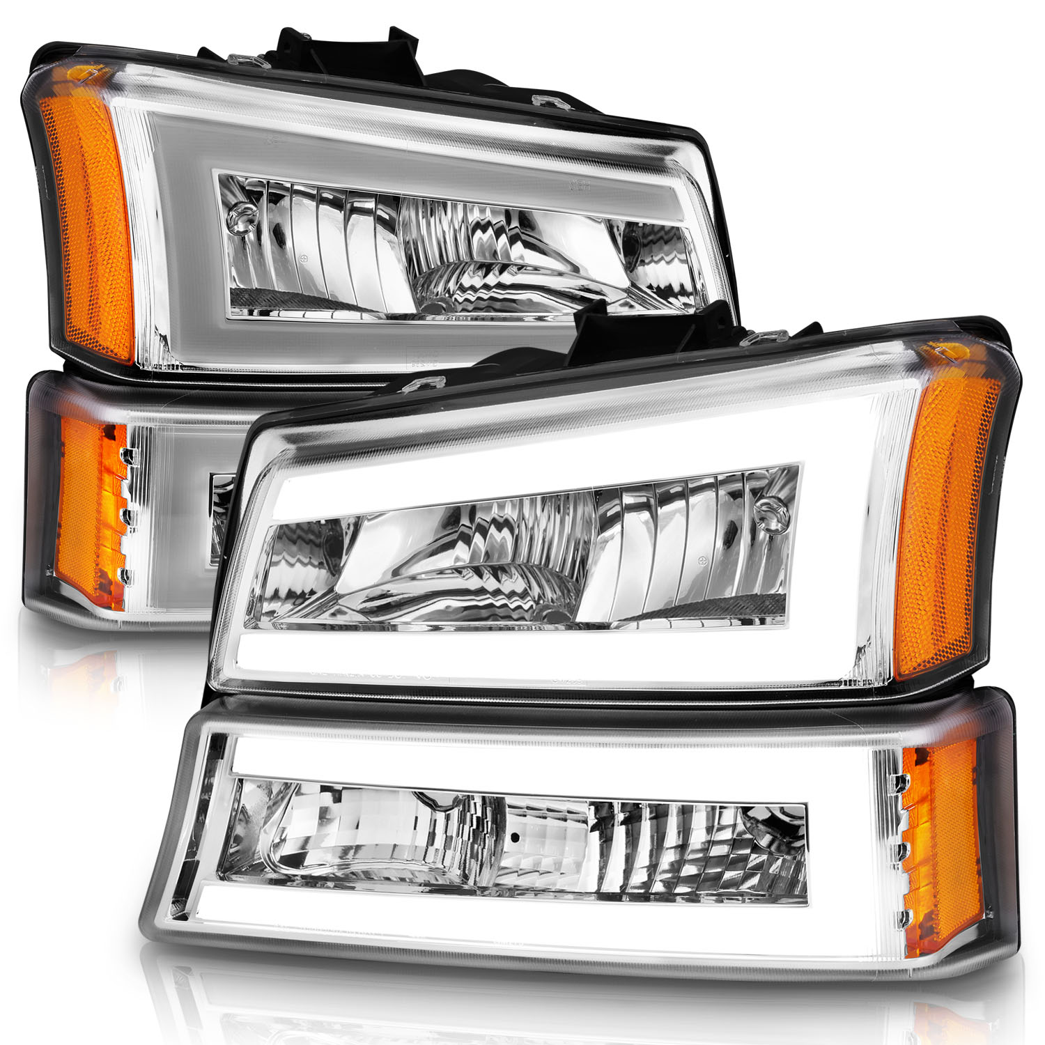ANZO USA Crystal Headlight 111502