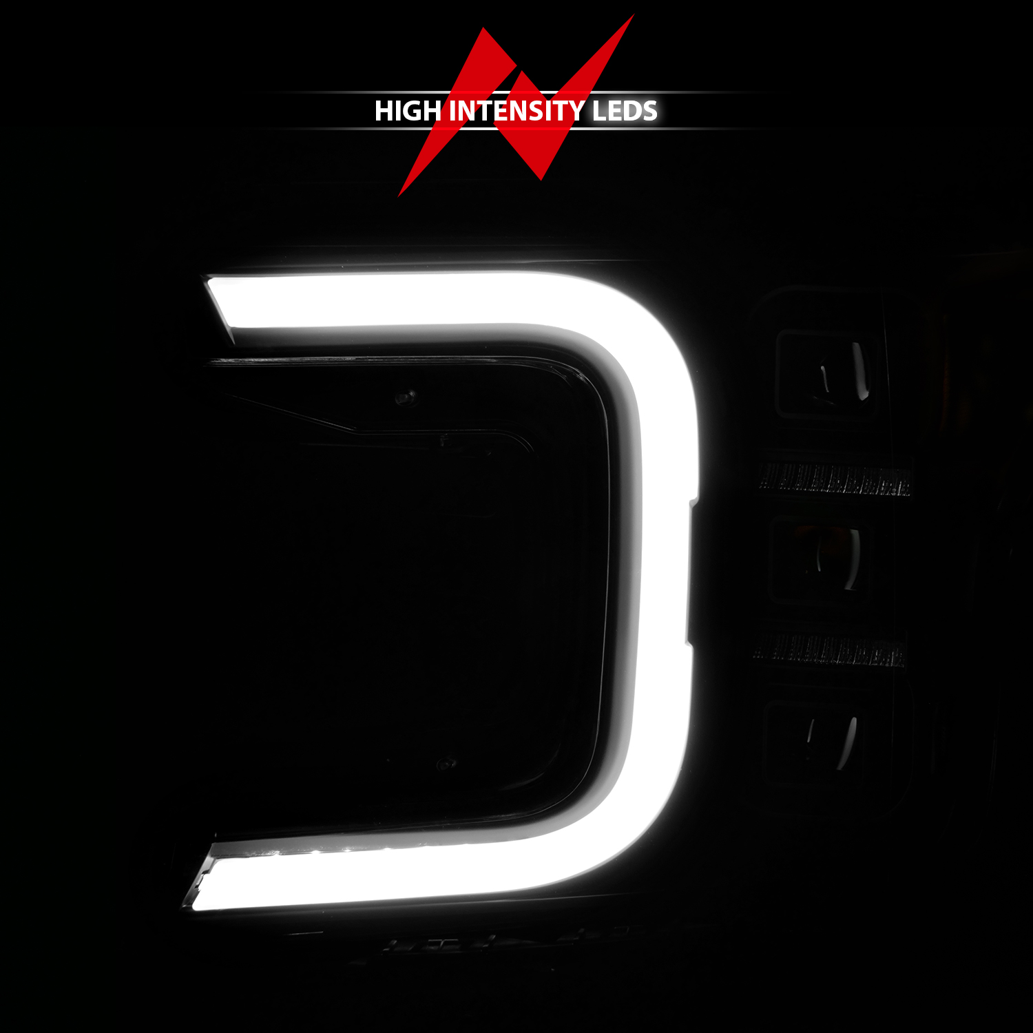 ANZO USA LED Projector Headlight 111519