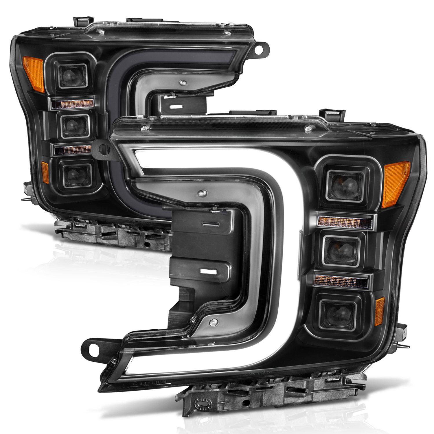 ANZO USA LED Projector Headlight 111520