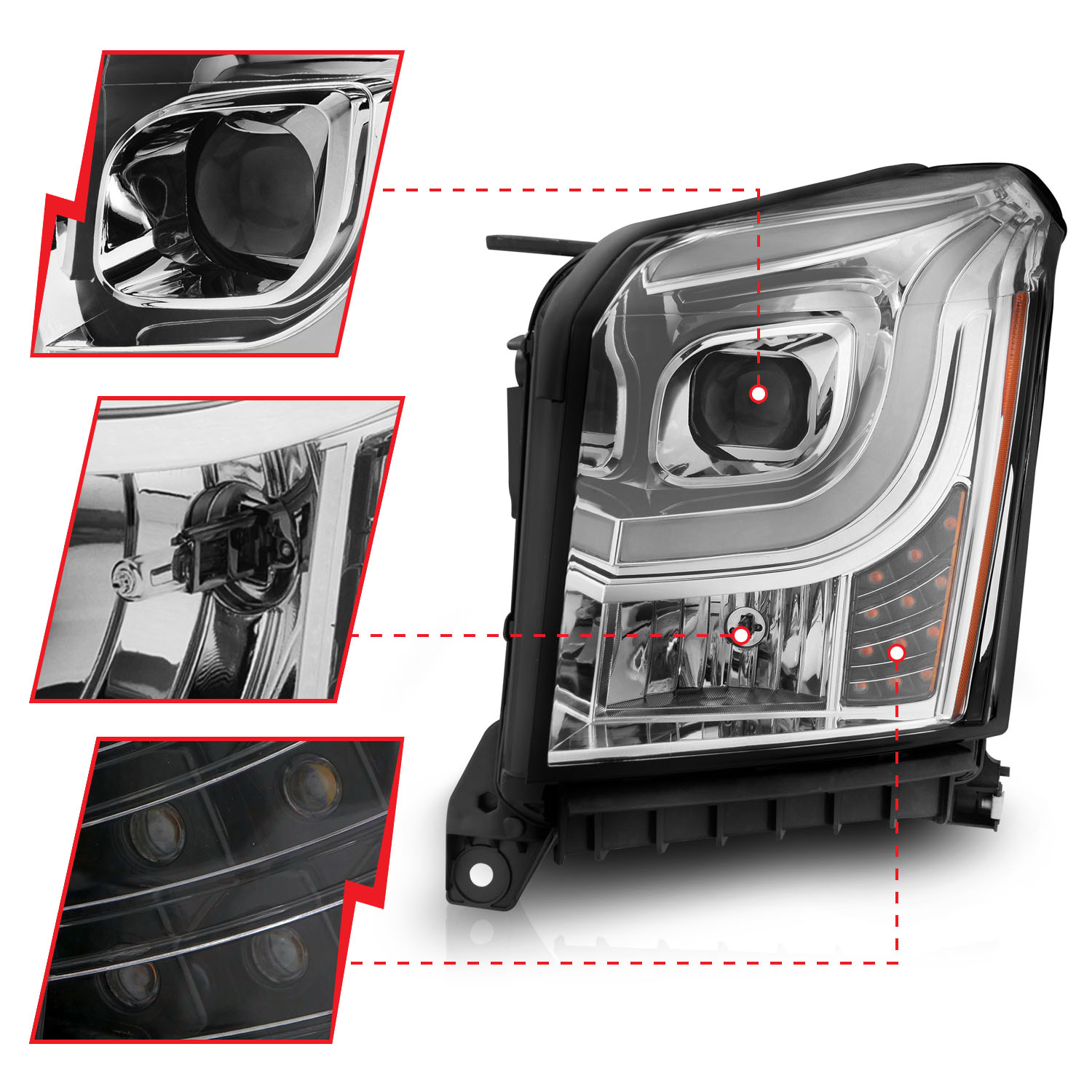 ANZO USA Projector Headlight 111536