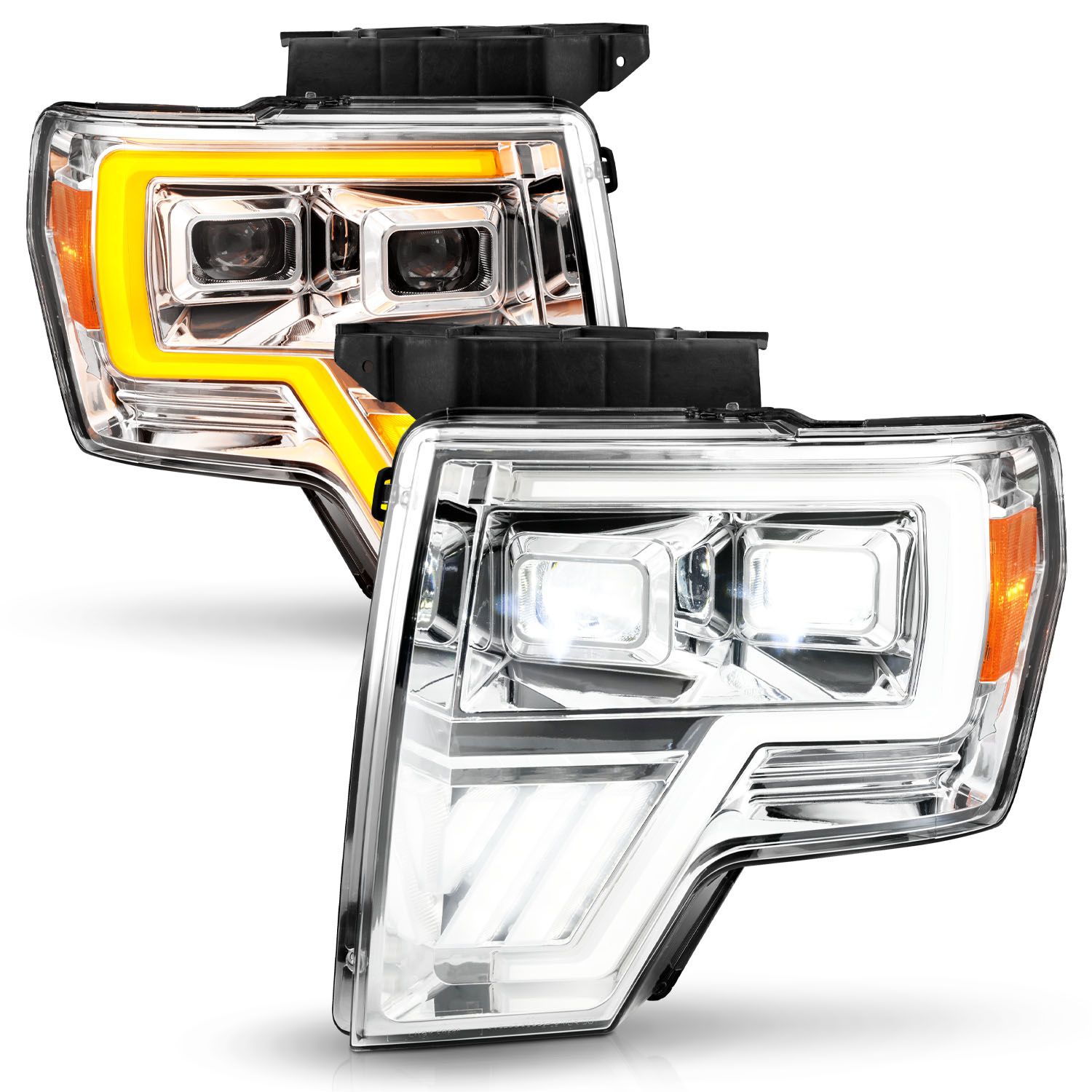 ANZO USA LED Projector Headlight 111607