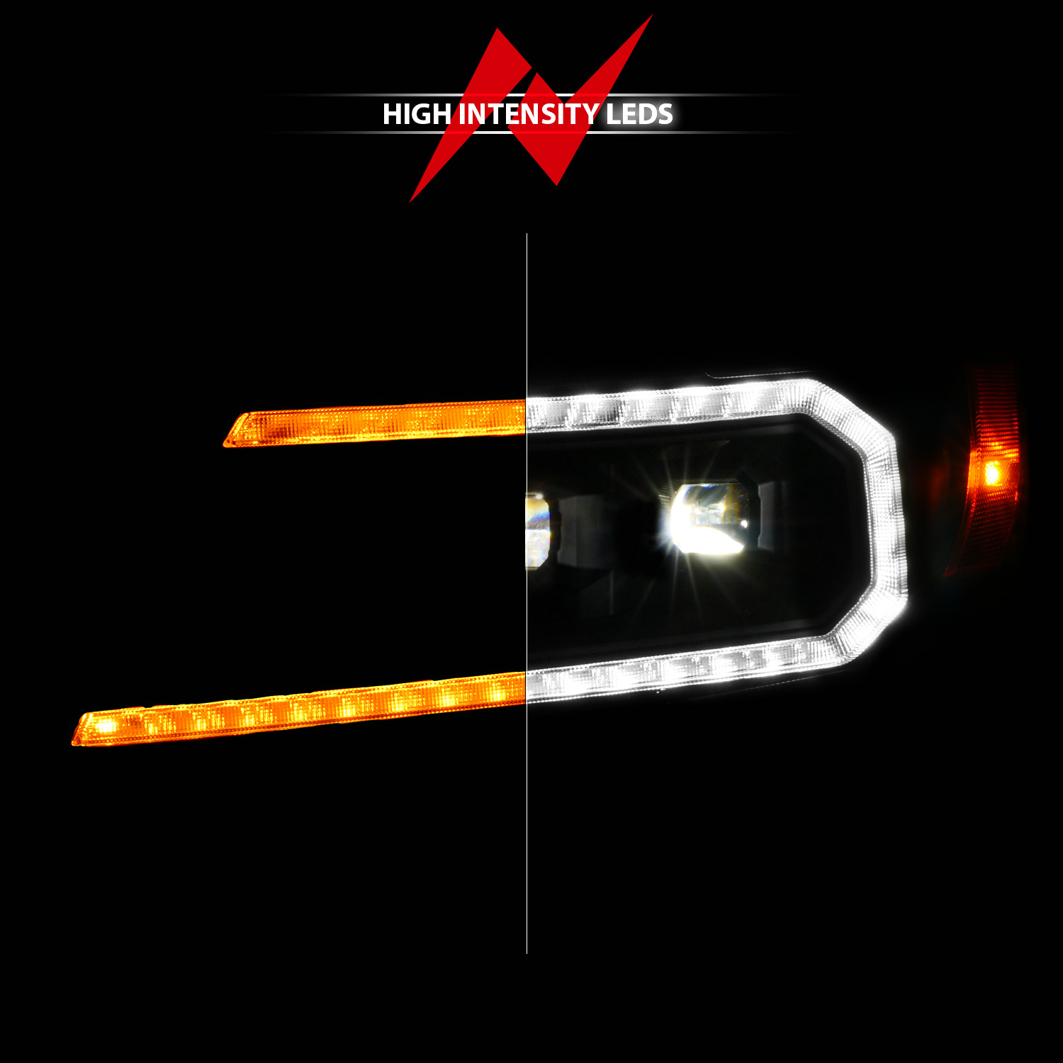 ANZO USA LED Projector Headlight 111634