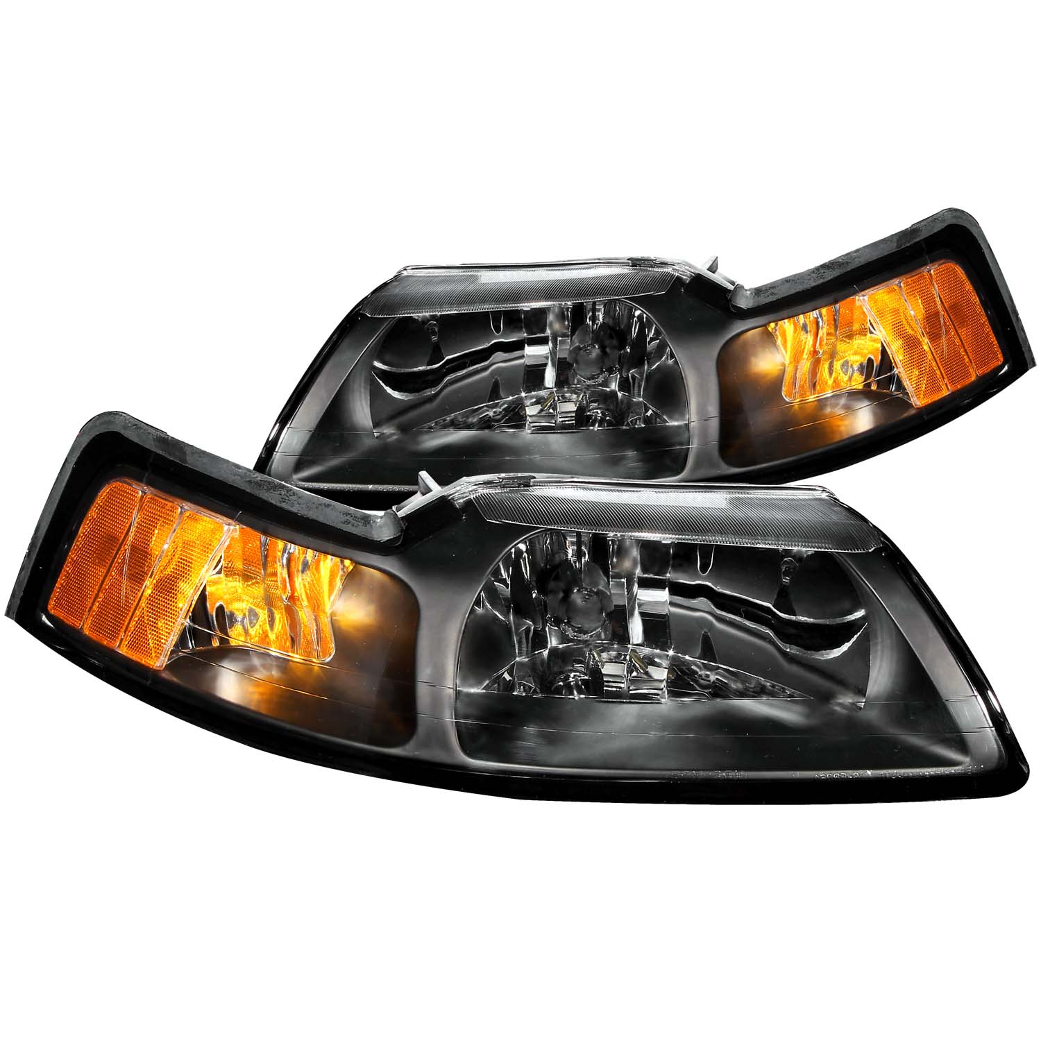 ANZO USA Crystal Headlight Set 121040