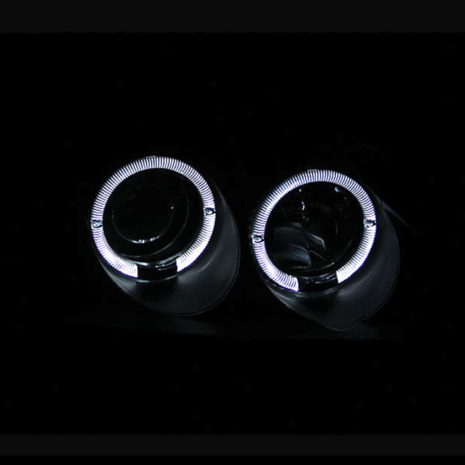 ANZO USA Projector Headlight Set w/Halo 121055