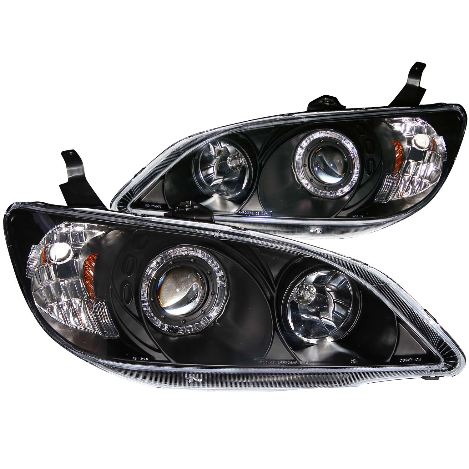 ANZO USA Projector Headlight Set w/Halo 121059
