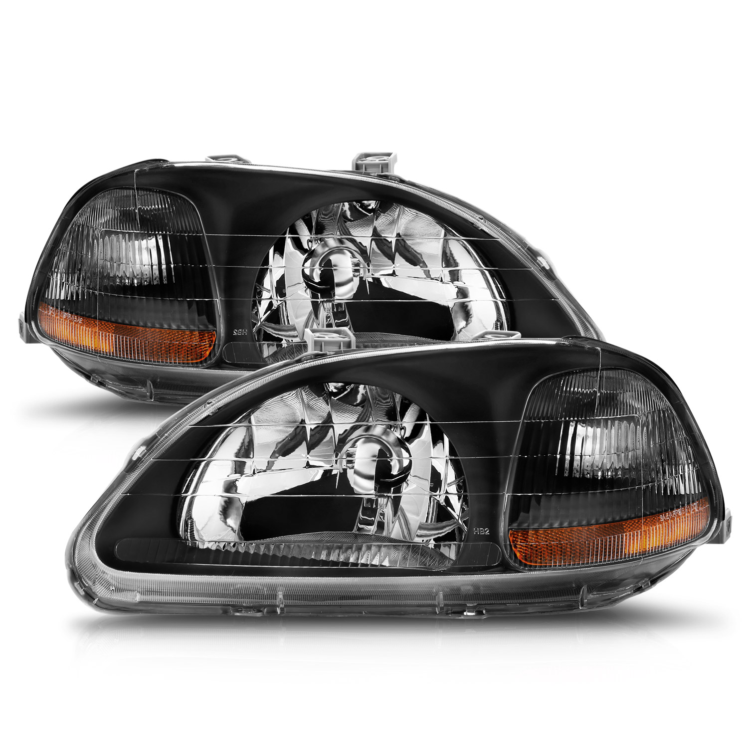 ANZO USA Crystal Headlight Set 121067