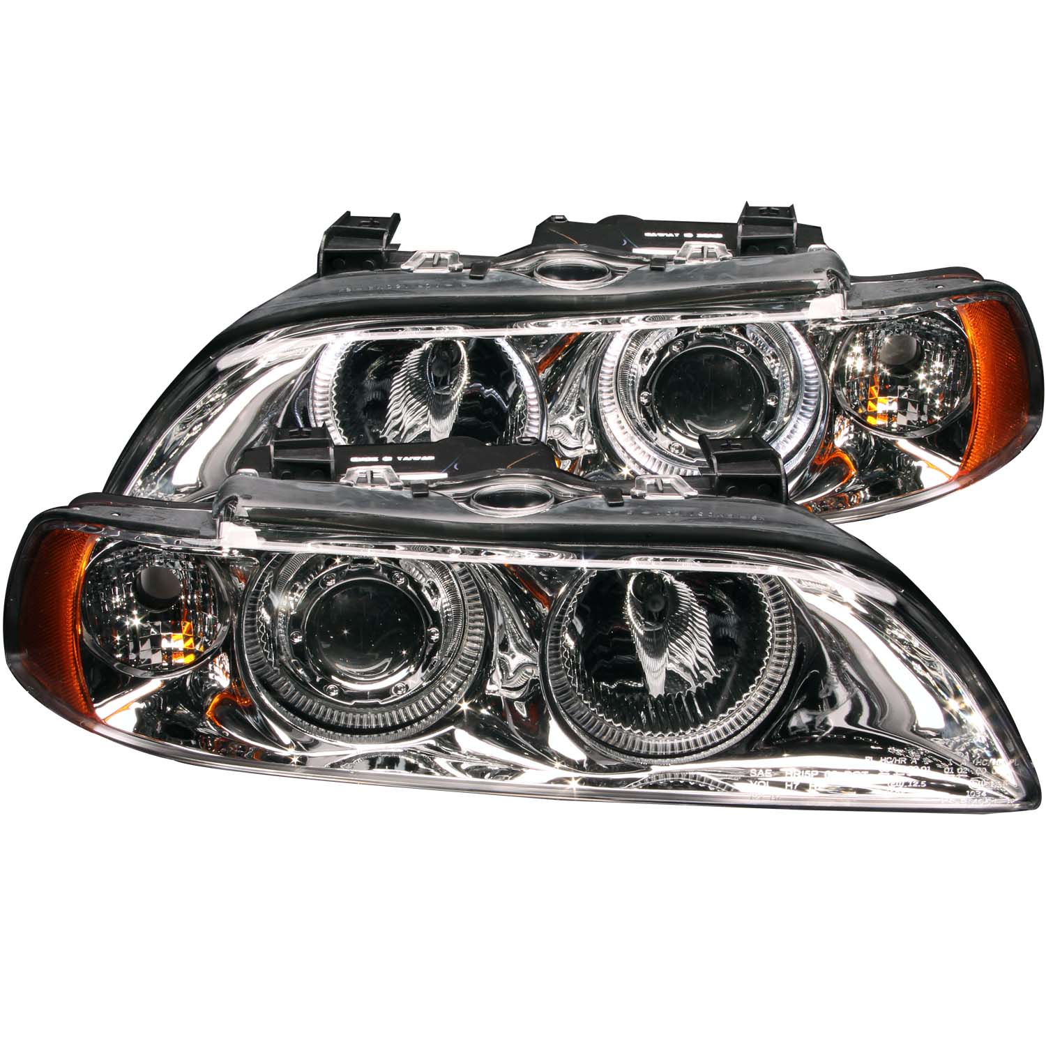 ANZO USA Projector Headlight Set w/Halo 121018