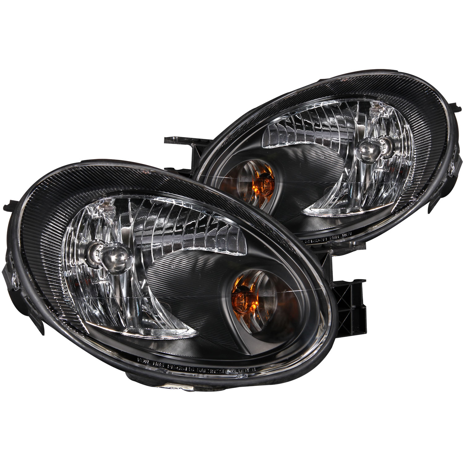 ANZO USA Crystal Headlight Set 121030