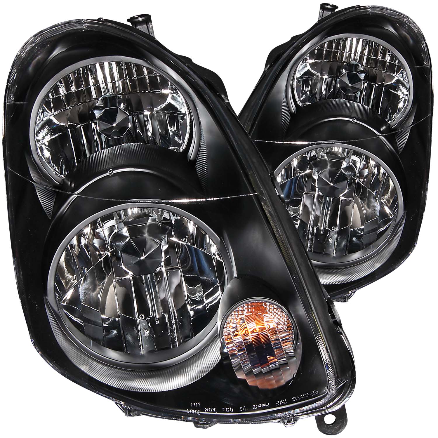 ANZO USA Crystal Headlight Set 121172