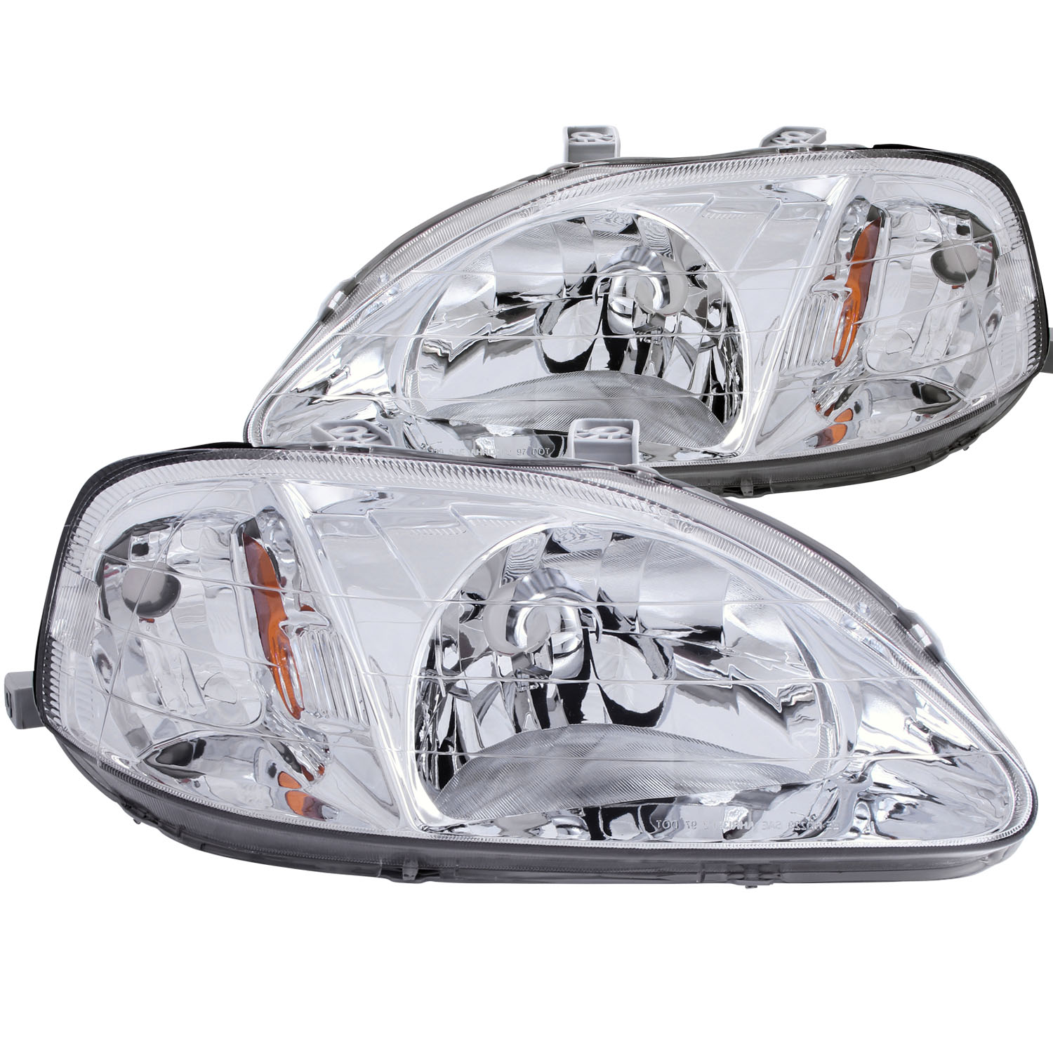 ANZO USA Crystal Headlight Set 121179