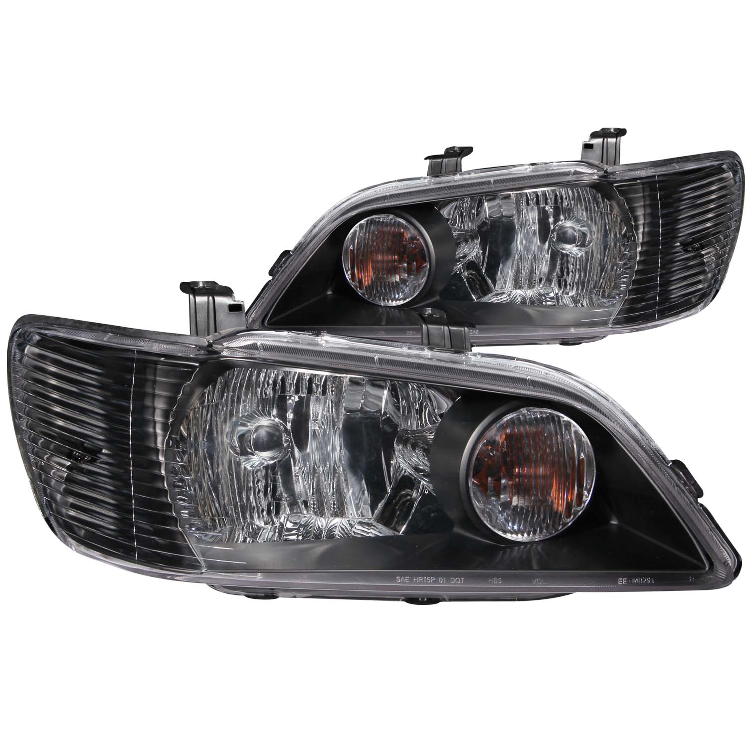 ANZO USA Crystal Headlight Set 121101