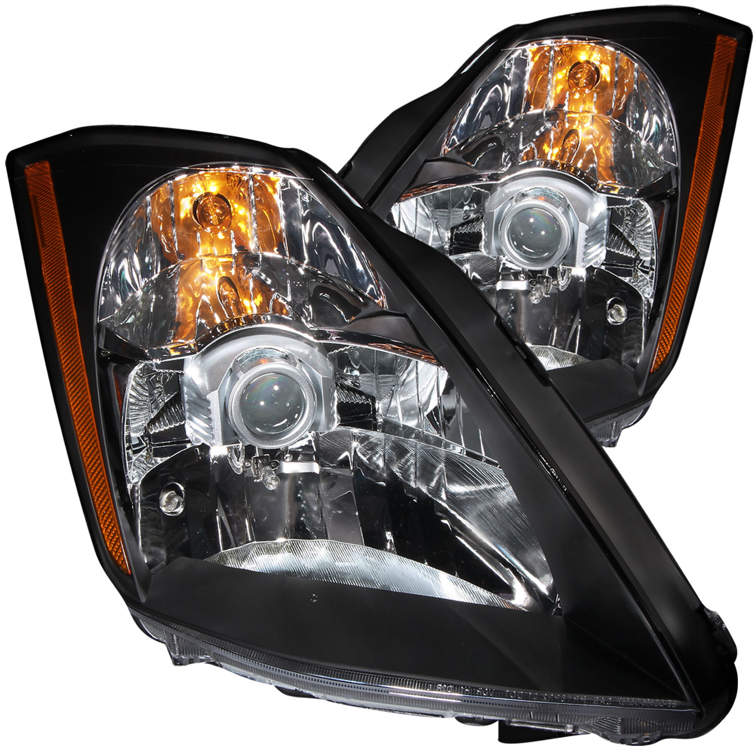 ANZO USA Crystal Headlight Set 121108