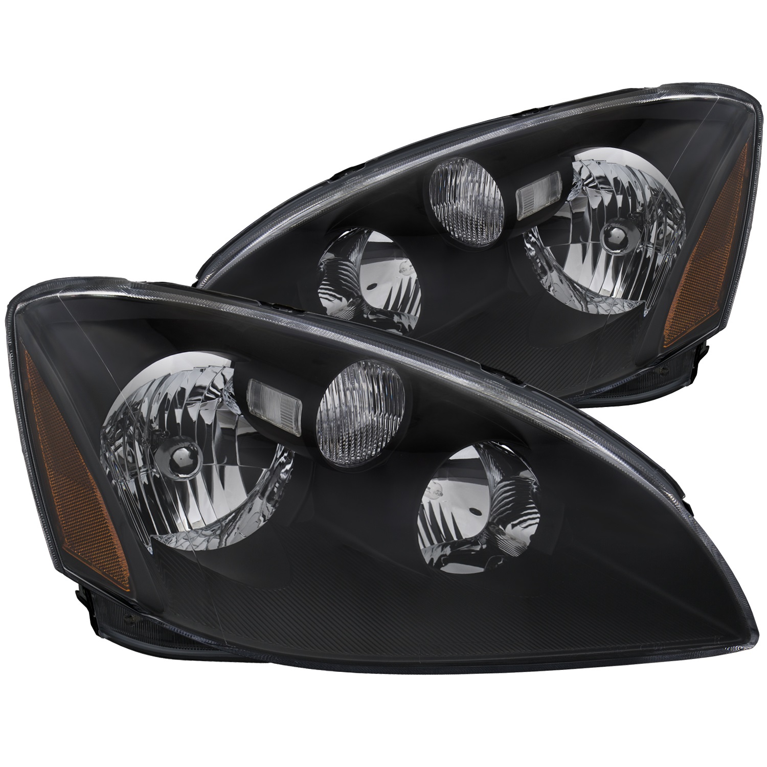 ANZO USA Crystal Headlight Set 121109