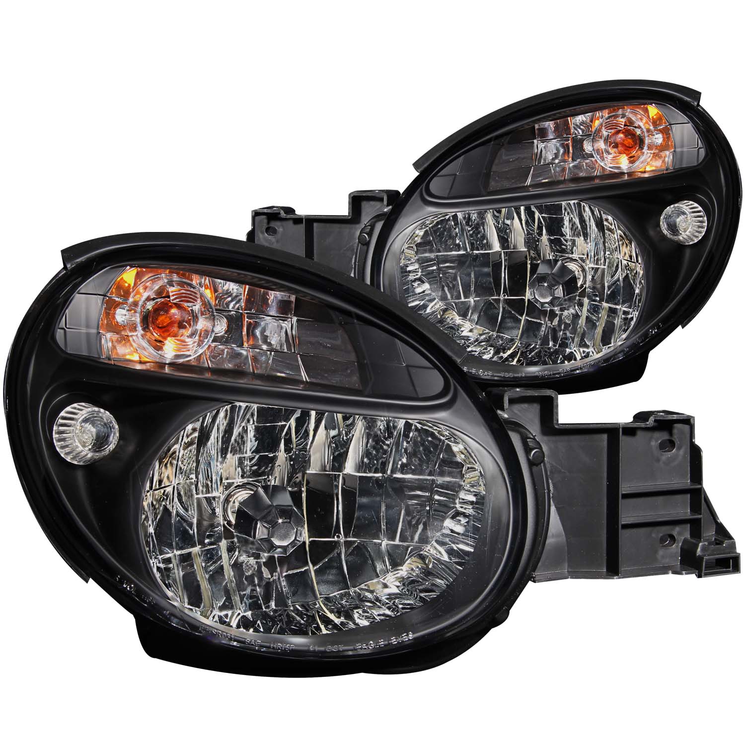 ANZO USA Crystal Headlight Set 121121