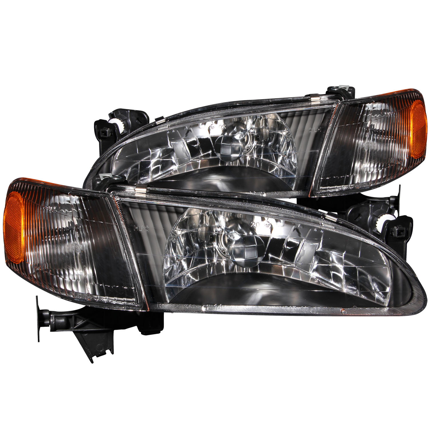 ANZO USA Crystal Headlight Set 121131