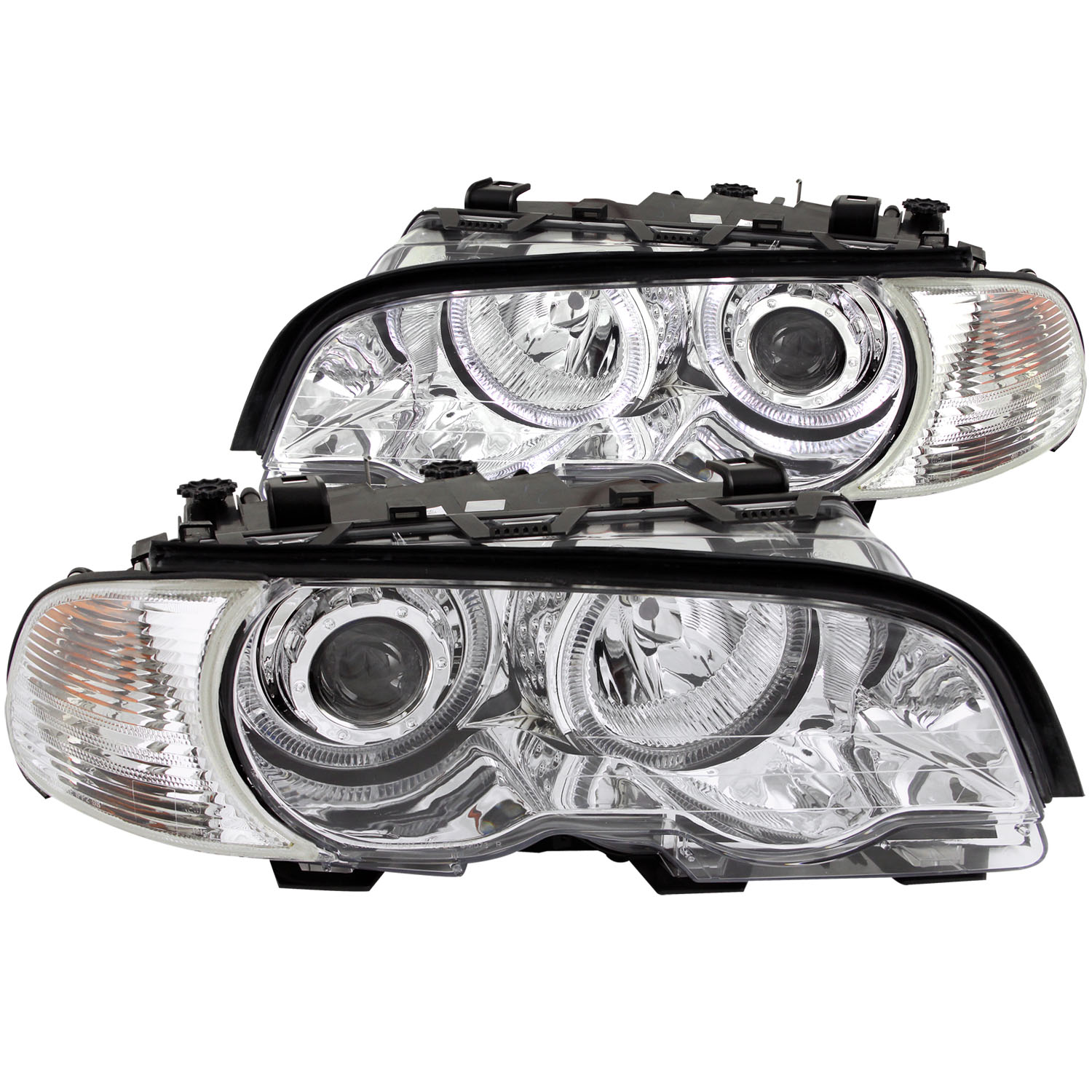 ANZO USA Projector Headlight Set w/Halo 121268