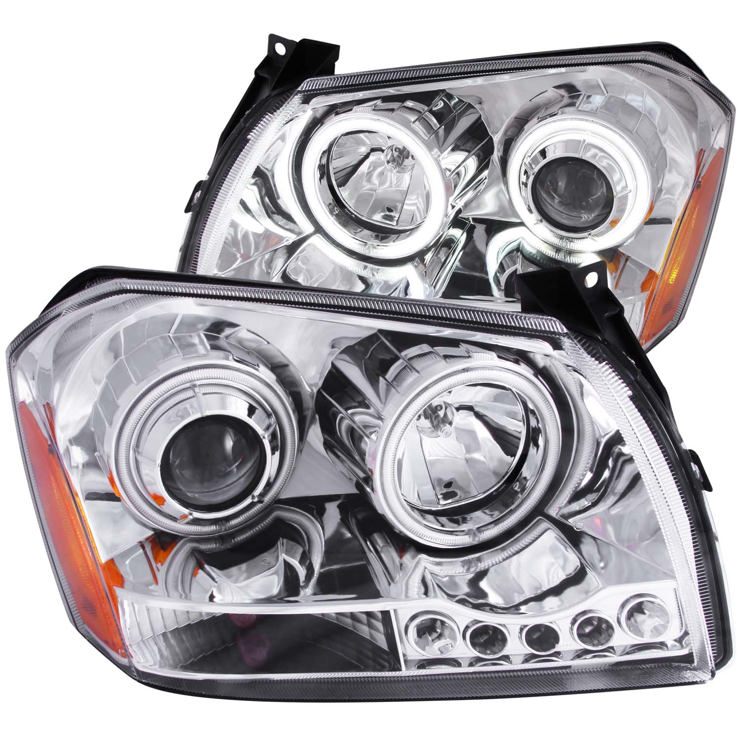 ANZO USA Projector Headlight Set w/Halo 121219