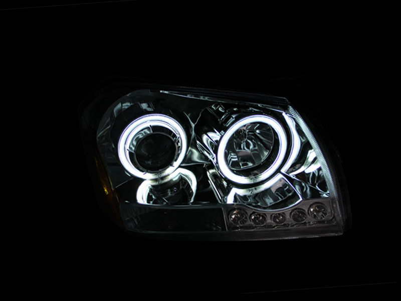 ANZO USA Projector Headlight Set w/Halo 121219