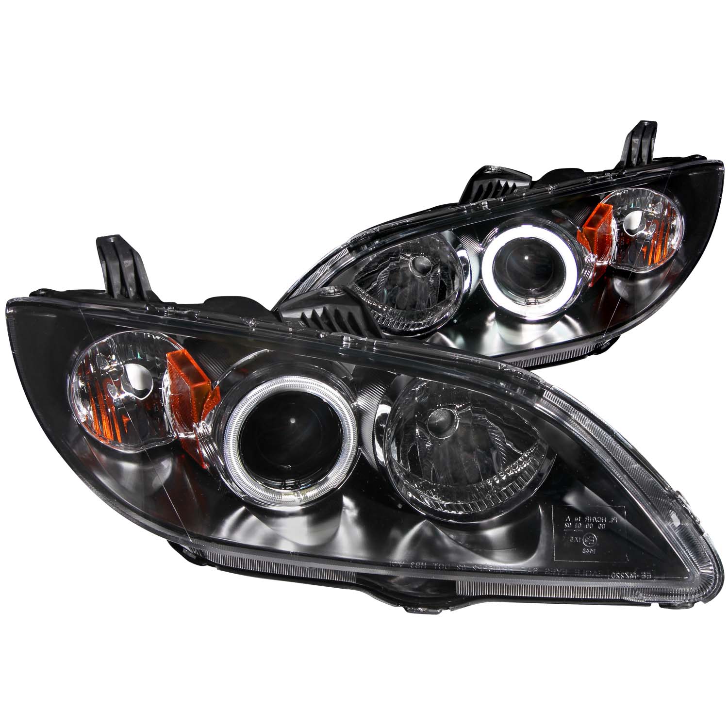 ANZO USA Projector Headlight Set w/Halo 121228