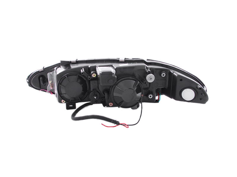 ANZO USA Projector Headlight Set w/2 Halos 121366