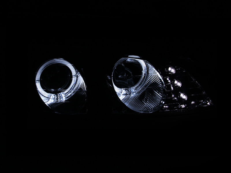 ANZO USA Projector Headlight Set w/2 Halos 121366