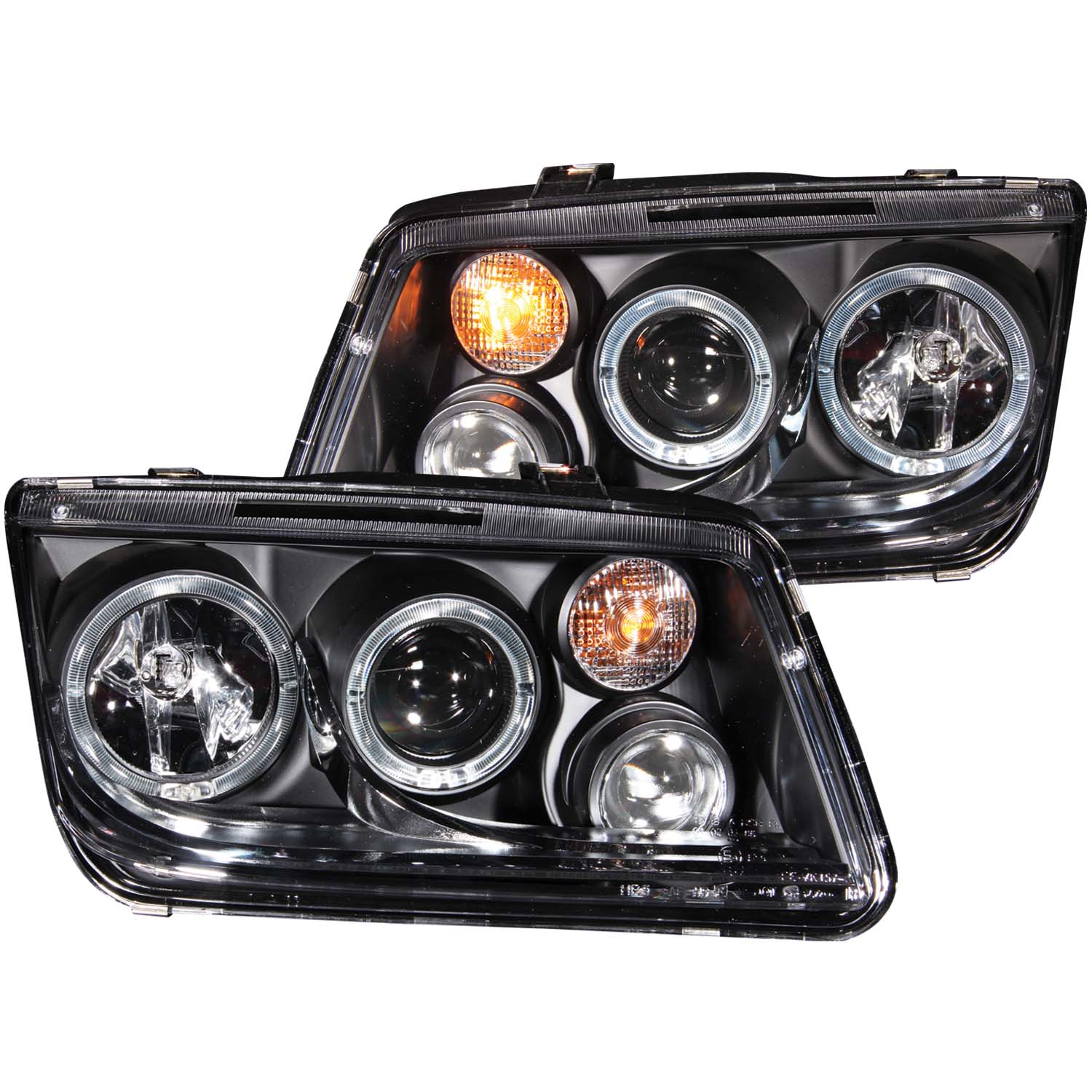 ANZO USA Projector Headlight Set w/Halo 121369
