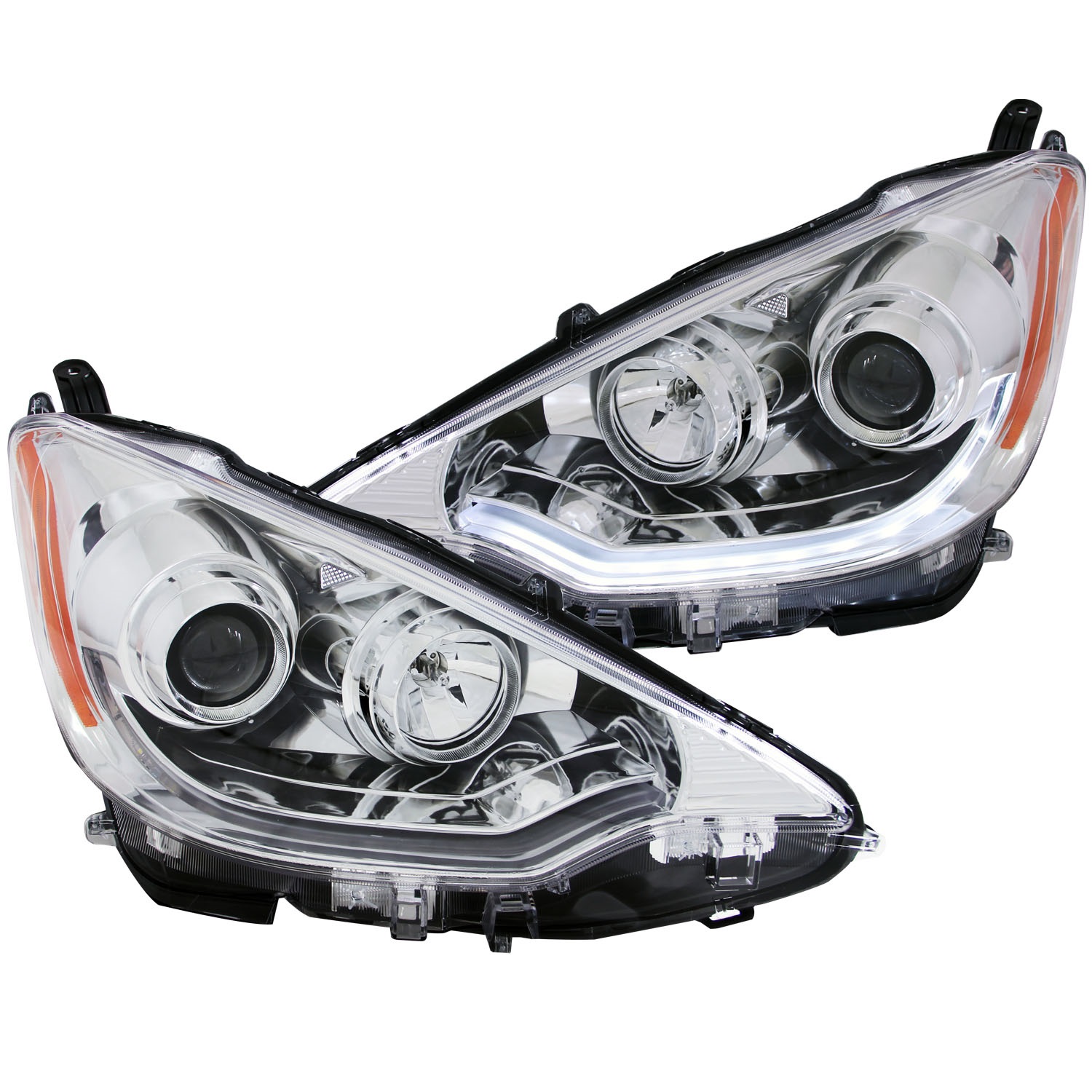 ANZO USA Projector Headlight Set 121473