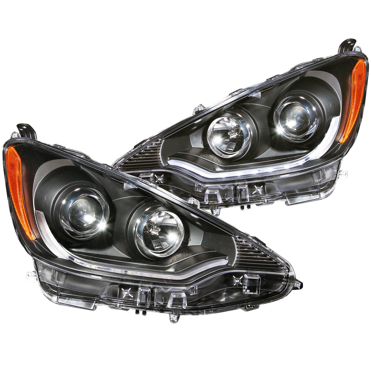 ANZO USA Projector Headlight Set 121474