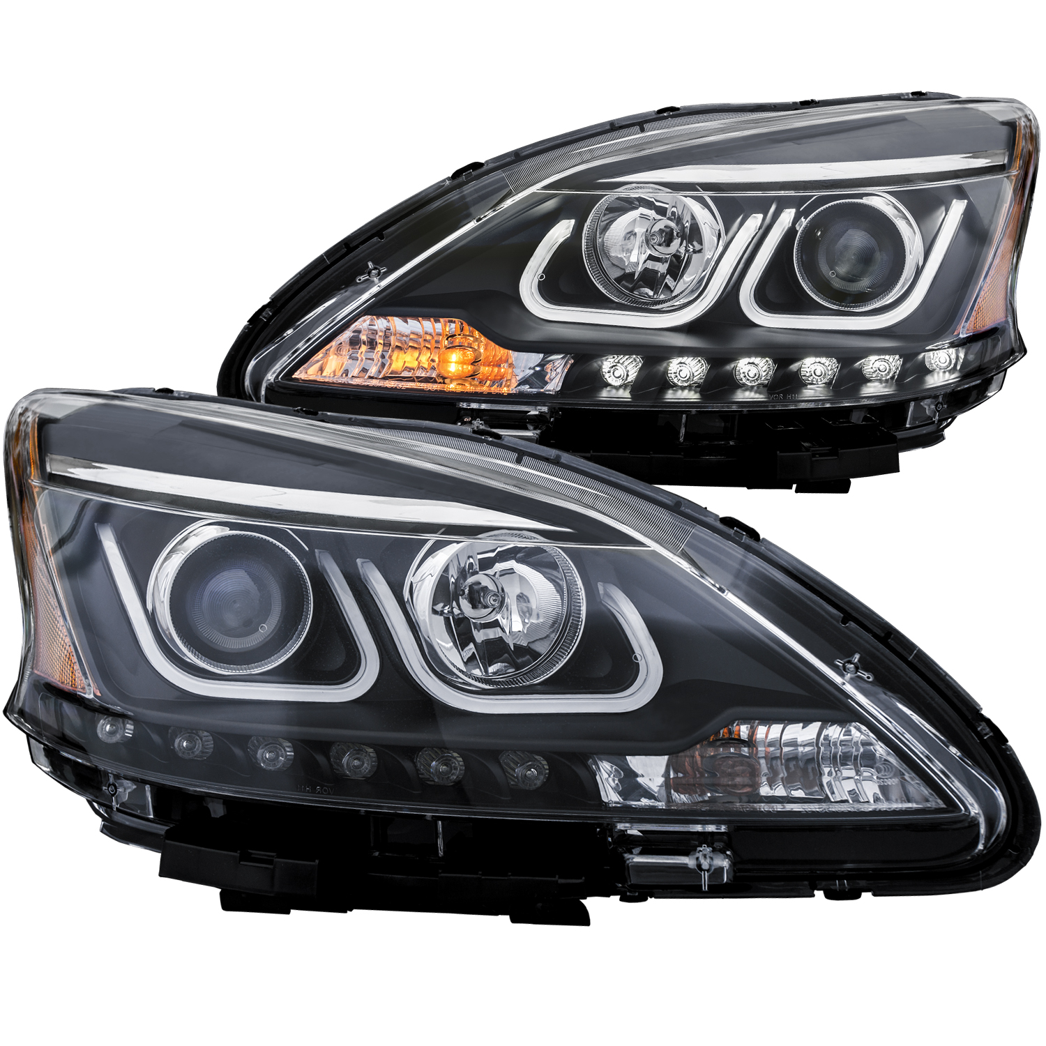 ANZO USA Projector Headlight Set 121487