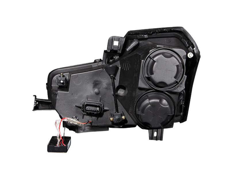 ANZO USA Projector Headlight Set w/Halo 121415