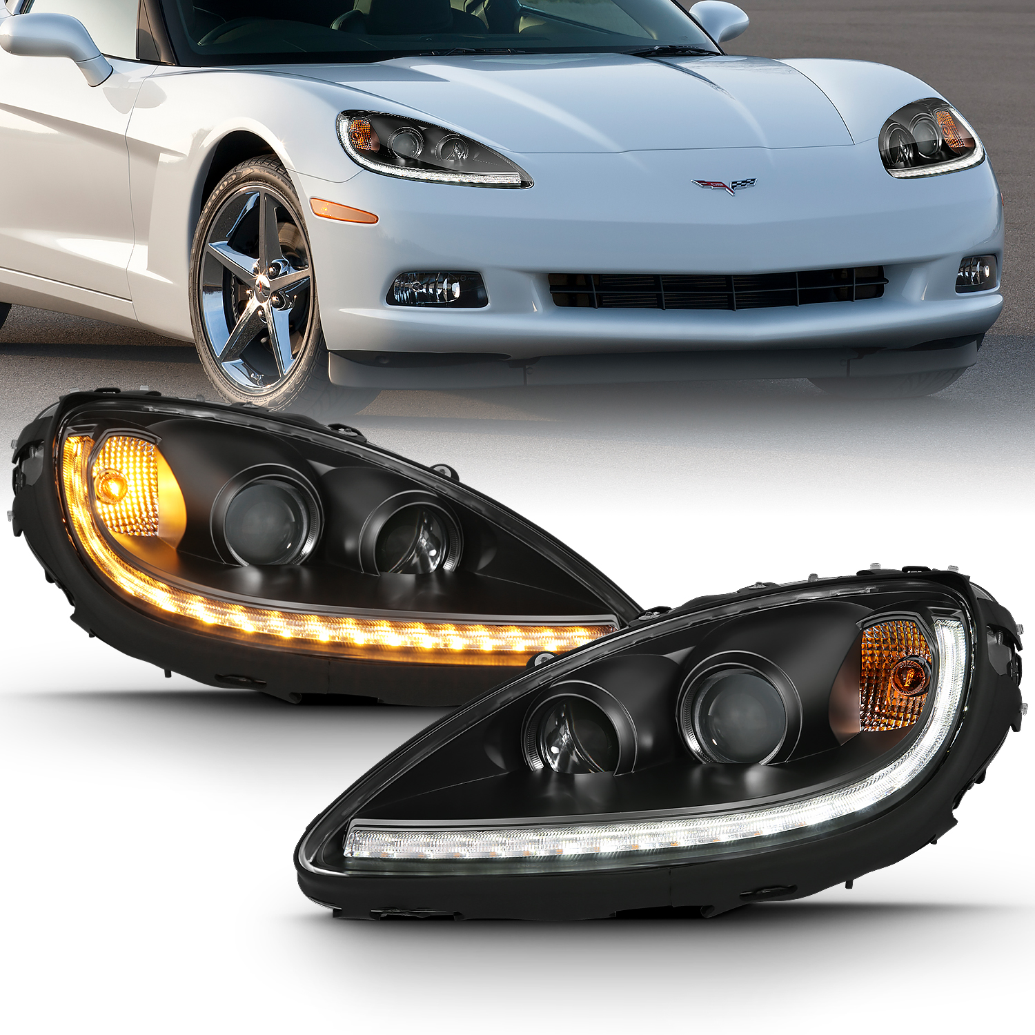 ANZO USA Projector Headlights 121553