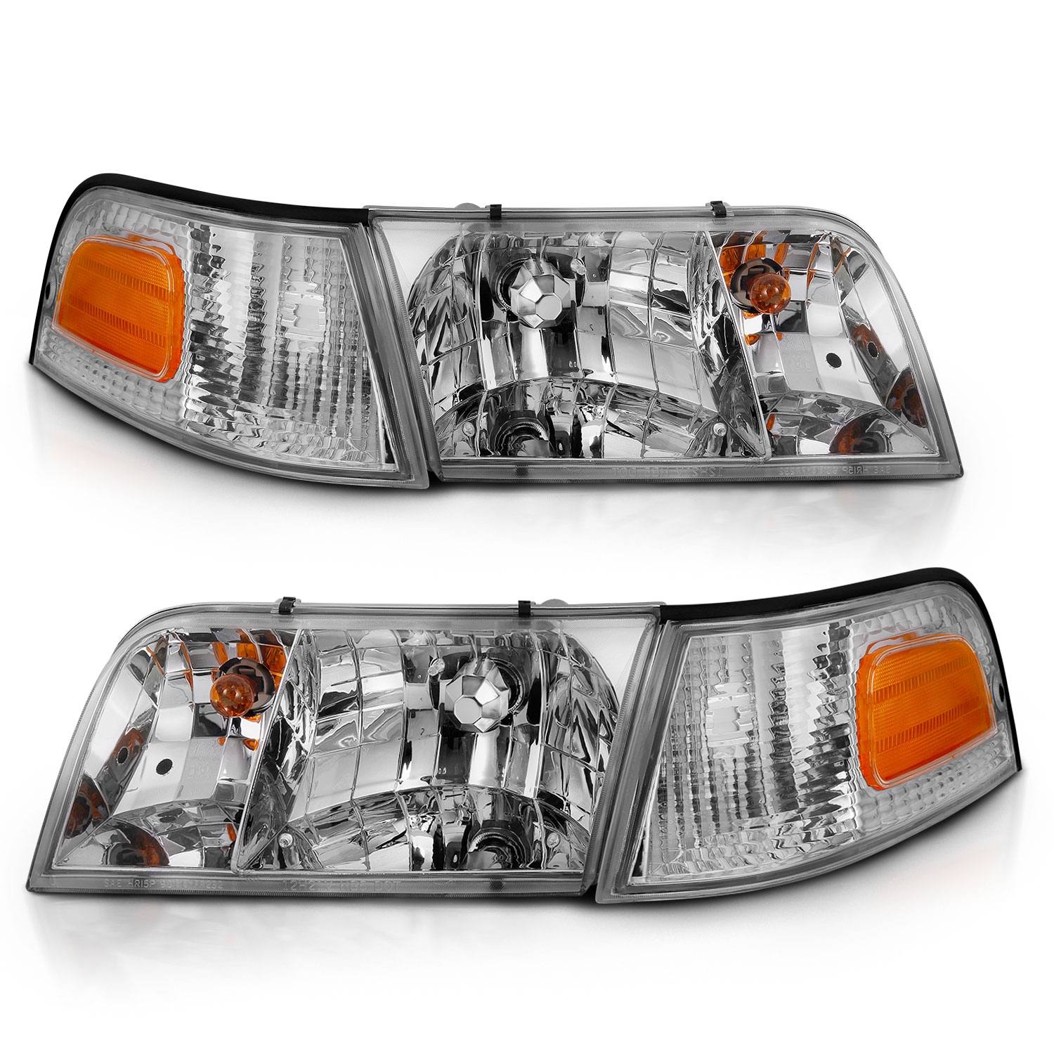 ANZO USA Crystal Headlights 121556