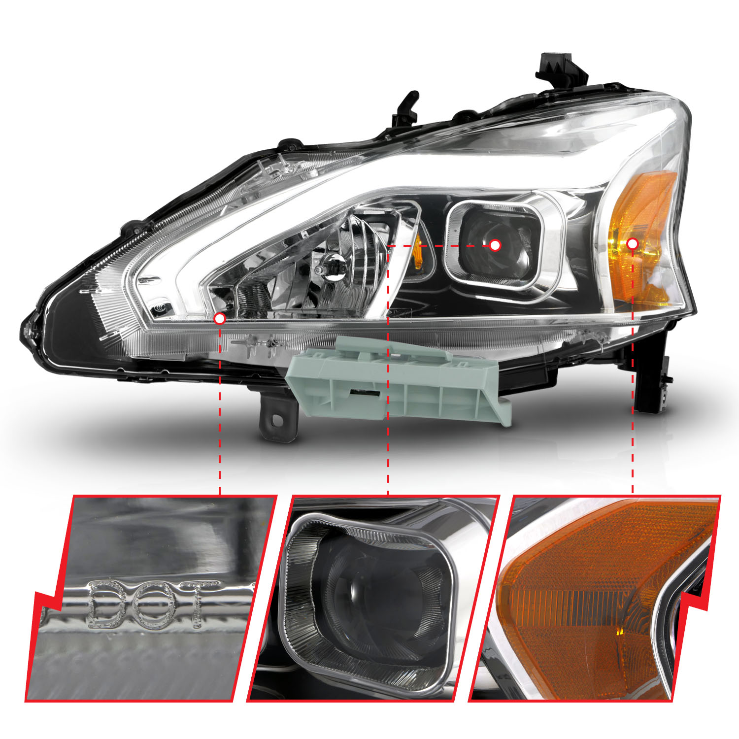 ANZO USA Projector Headlight 121570