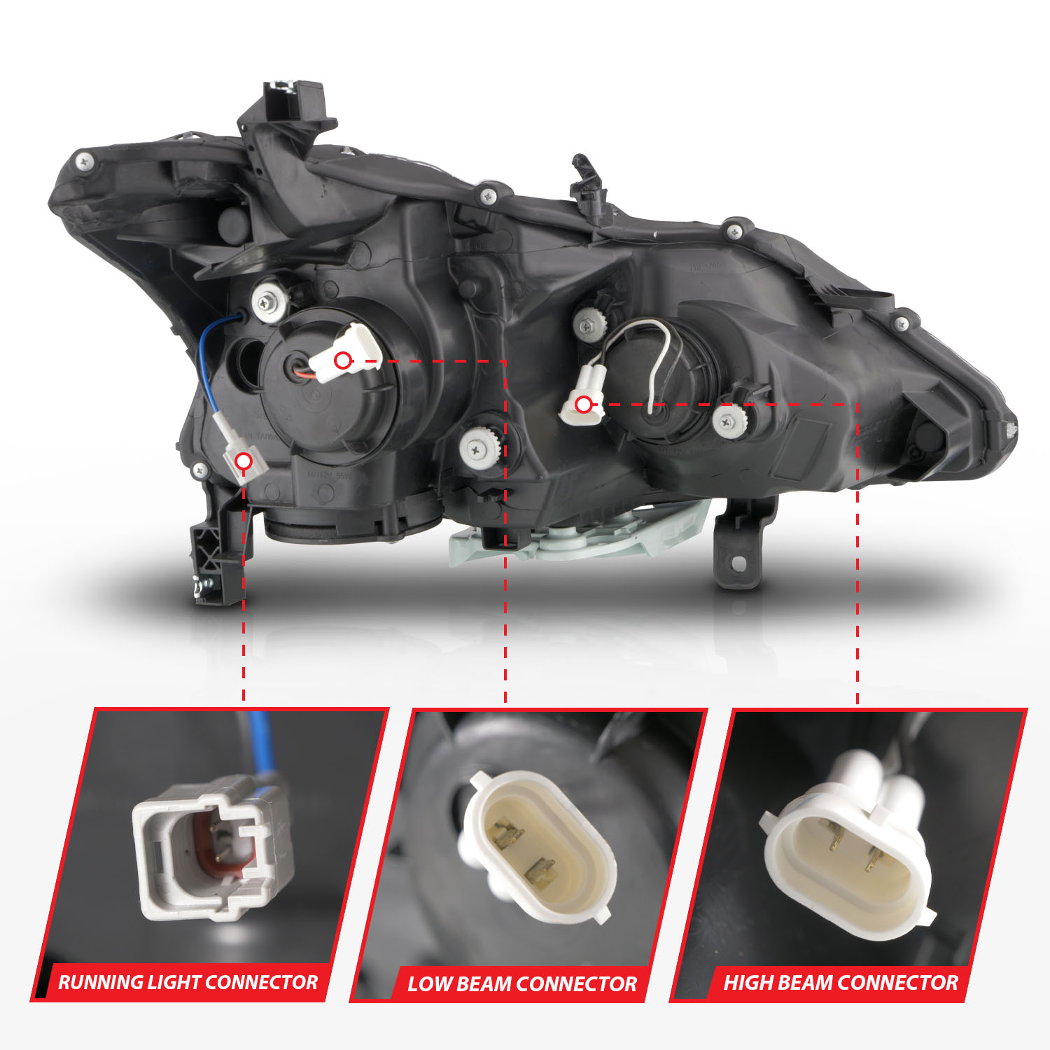 ANZO USA Projector Headlight 121570