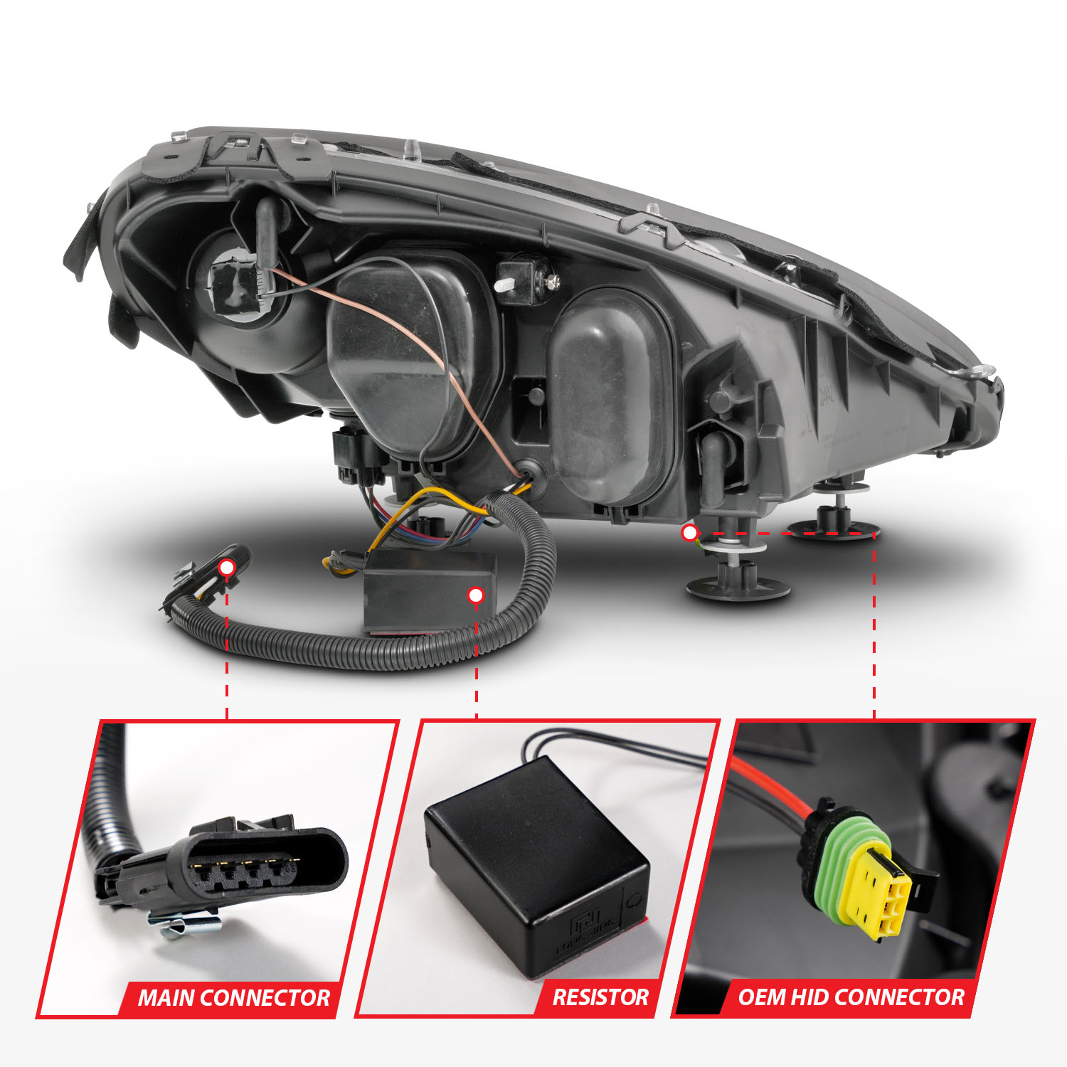 ANZO USA Projector Headlight 121571