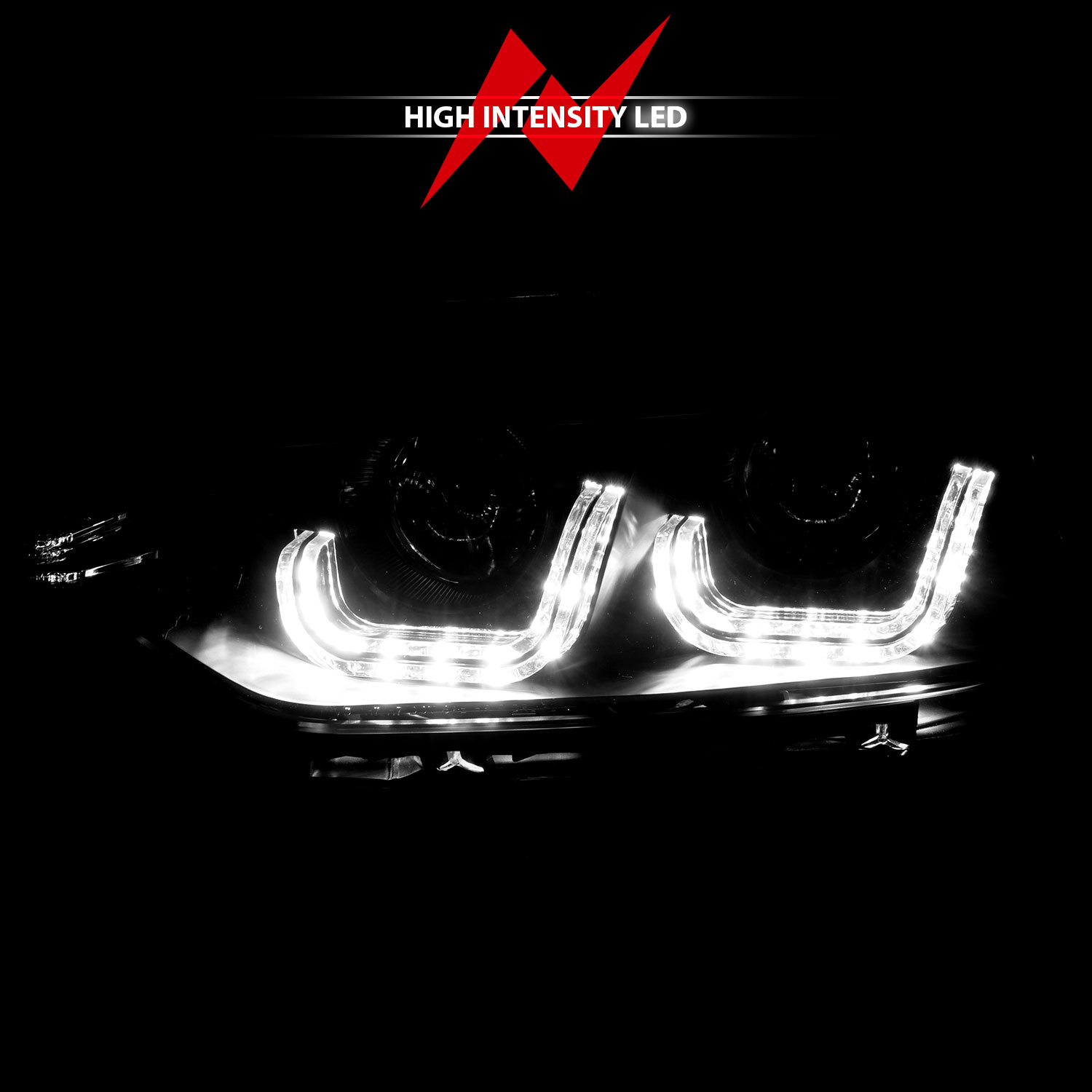 ANZO USA Projector Headlight Set 121504