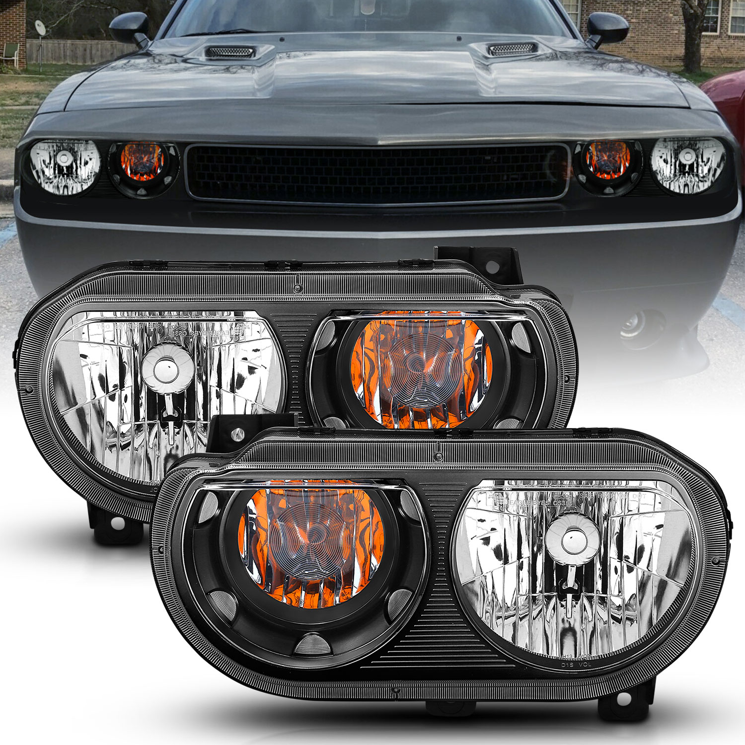 ANZO USA ANZO USA Crystal Headlights 121526