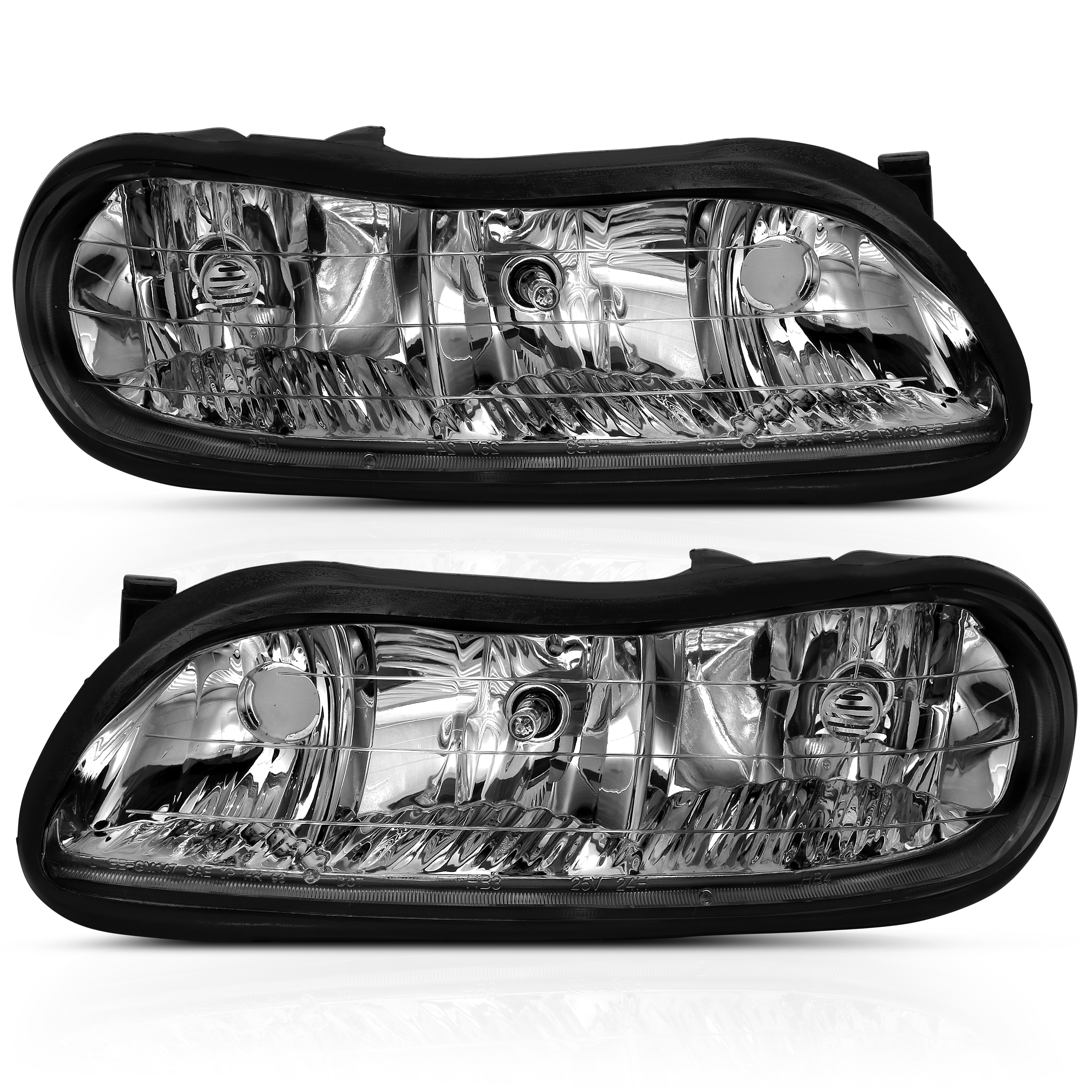 ANZO USA Crystal Headlights 121533