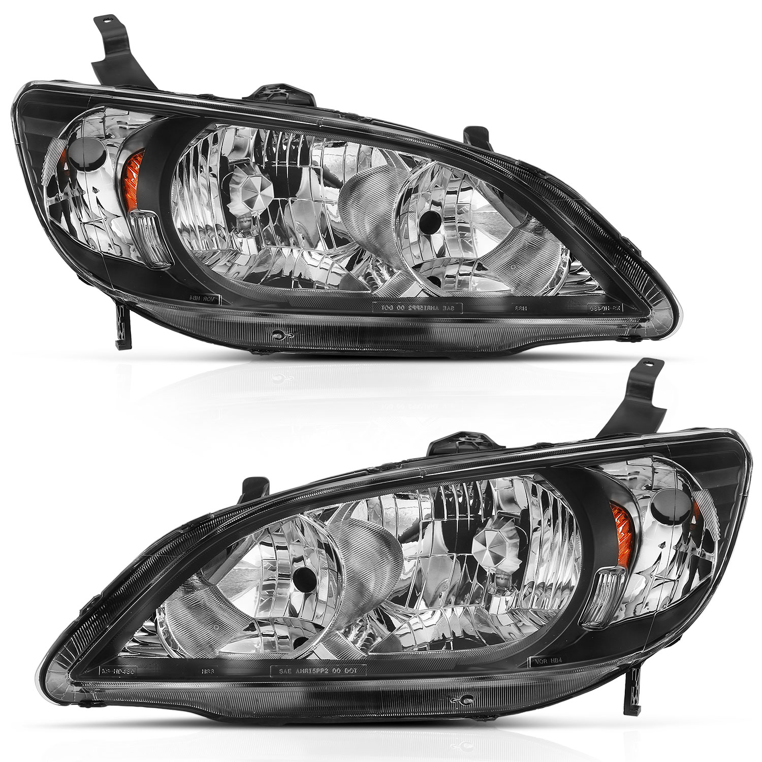ANZO USA Crystal Headlights 121535
