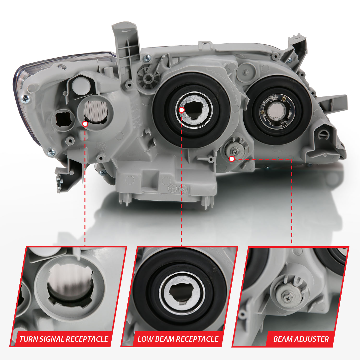 ANZO USA Projector Headlights 121539