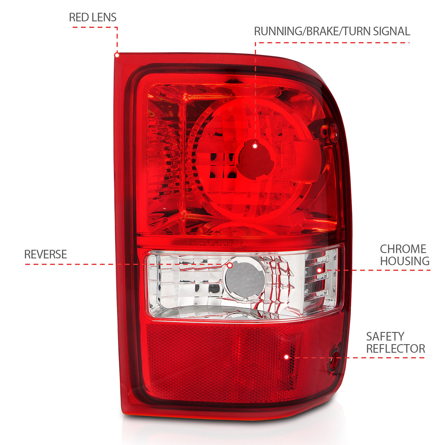 ANZO USA Tail Light Assembly 211182