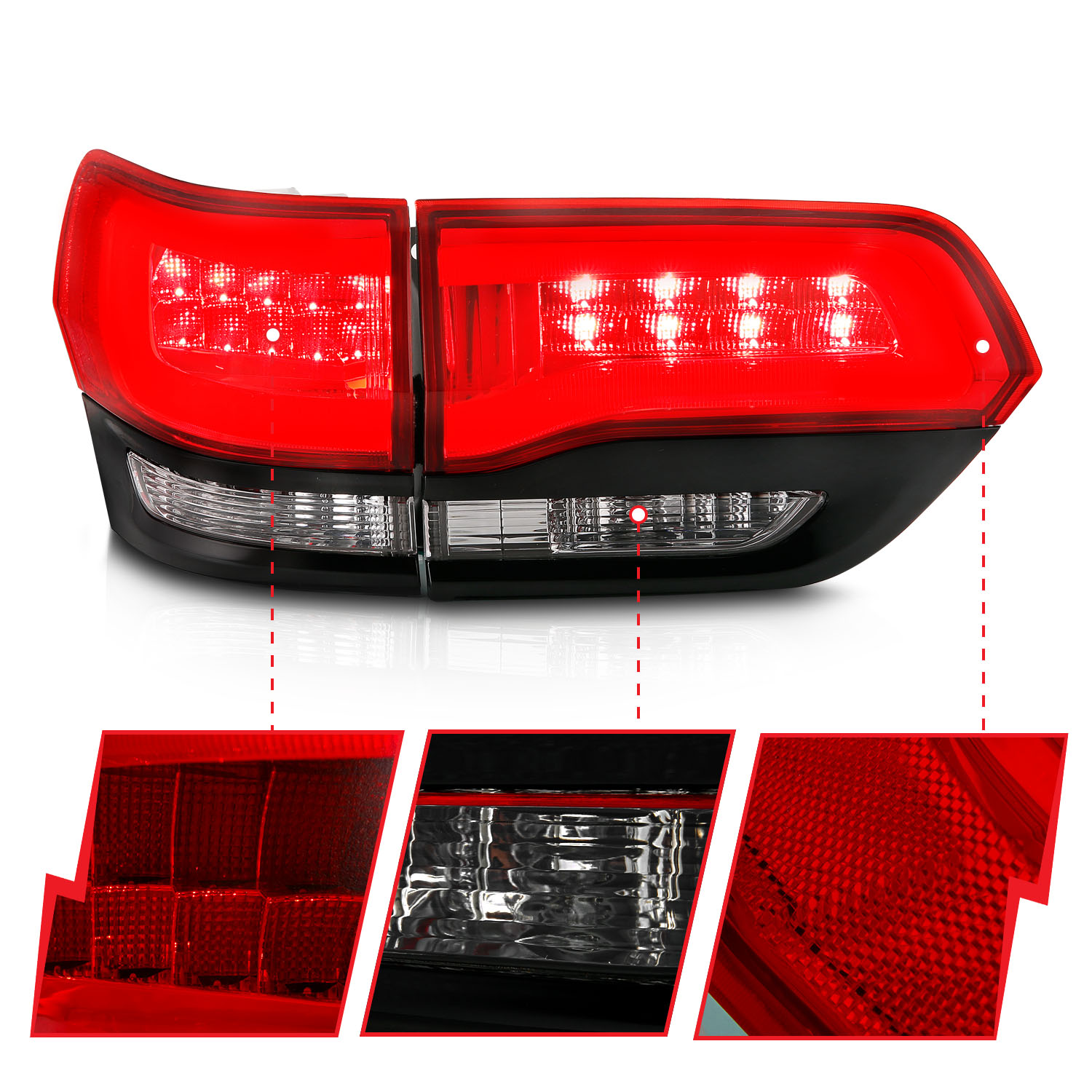 ANZO USA Tail Light Assembly 311268
