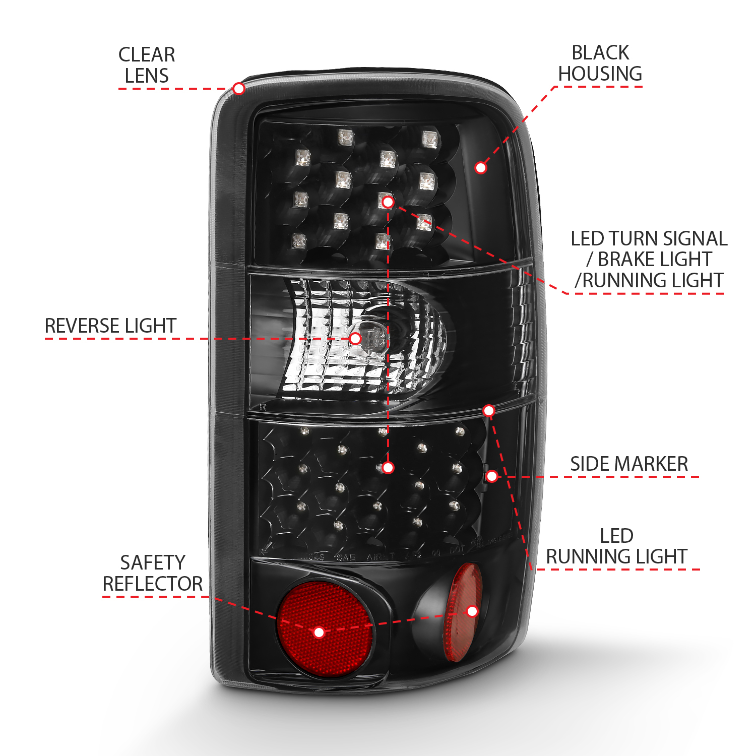 ANZO USA ANZO USA Led Taillights 311298